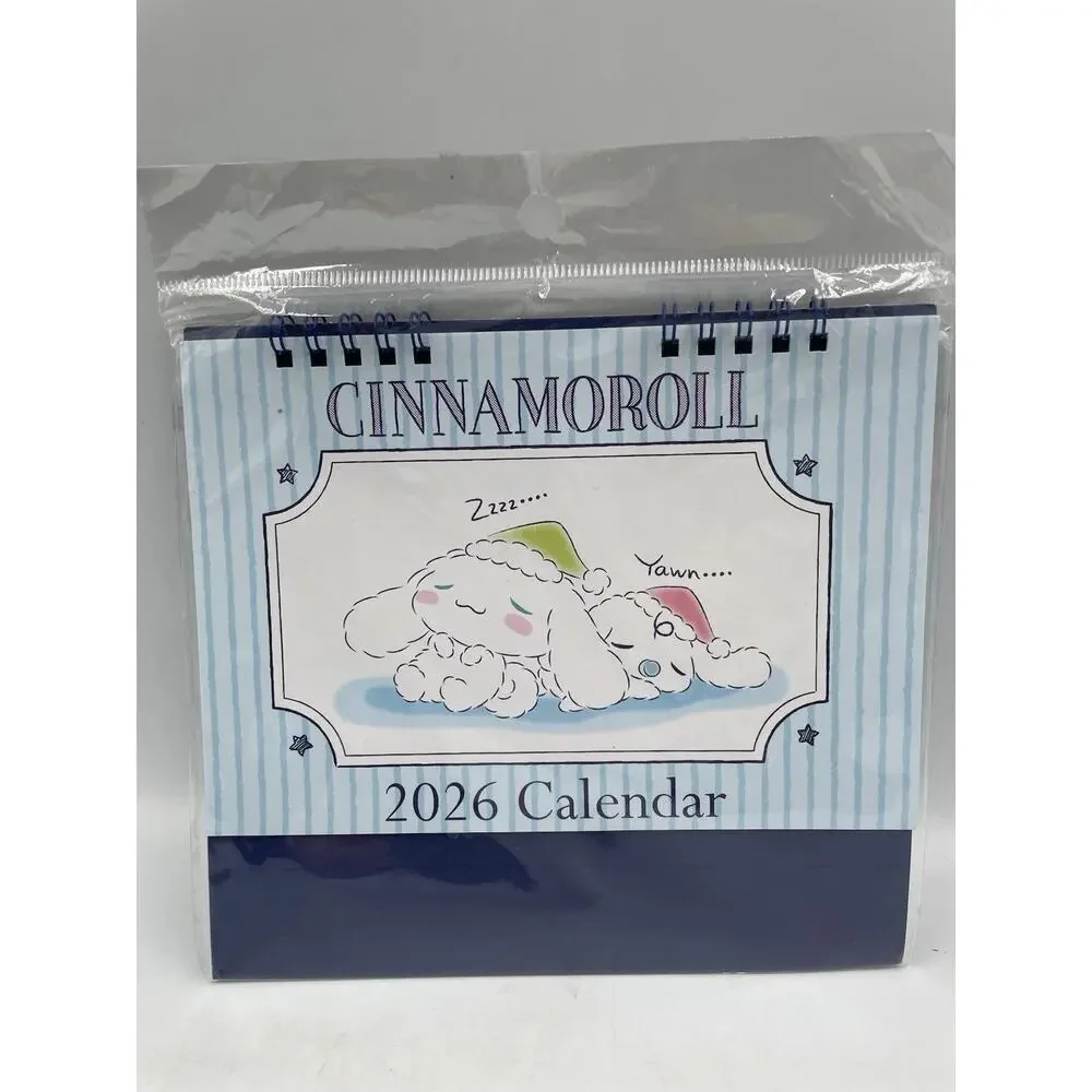 Sanrio Cinnamoroll Desk Calendar 2026 January to December Japanese Edition